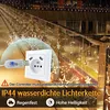 LED světelná girlanda s 12 hvězdami, 138 LED diod, vánoční Náhled obrázku produktu 3