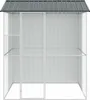 vidaXL Vogelkäfig Anthrazit 215 x 210 x 247 cm Verzinkter Produktbild-Vorschau 3