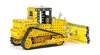 A yellow and black metal construction toy bulldozer is shown against a white background. Anteprima dell’immagine prodotto