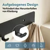 doporro Garderobenleiste mit 7 Haken, Wandgarderobe mit Produktbild-Vorschau 2
