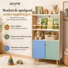 ALVIX Kinderrek NESTA 4 met 2 deuren, Montessori boekenkast Productafbeelding-voorbeeld 3