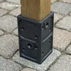 Aufschraubhülse für Holzpfosten 7x7cm Pfostenanker Produktbild-Vorschau 9