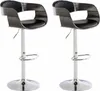 set di 2 sgabelli da bar Kingston in Pelle finta Anteprima dell’immagine prodotto 1
