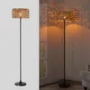 Lampadaire en rotin naturel avec interrupteur à cordon, Voir les images du produit 2