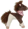 Miss Melody knuffel paard bruin-wit 18 cm Produktbild-Vorschau 5