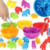 Animali safari educativo imparando a contare montessori Anteprima dell’immagine prodotto 12