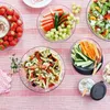Tupperware Salatschüssel Clear Line 4 Liter Transparent Ø Produktbild-Vorschau 2
