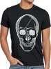 style3 Totenkopf T-Shirt Herren Biker Rocker Punk Tattoo Produktbild-Vorschau 1
