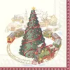 Villeroy & Boch Winter Specials Vianočný vláčik Ubrousky Náhľad obrázku produktu 1