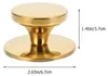 Topfdeckelgriff, 4 Stück, Edelstahl, hitzebeständig, 6,7 x 6,7 x 3,7 cm, gold Productafbeelding-voorbeeld