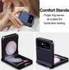 Custodia flip crossbody in pelle per Samsung Galaxy Z Flip3 Anteprima dell’immagine prodotto 2