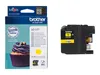 A Brother ink cartridge box and a single ink cartridge. Voir les images du produit