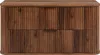 Mobile da bagno, rovere-noce, 100 x 51,7 x 41,5 cm Anteprima dell’immagine prodotto 4