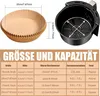100 Stück Backpapier, Air Fryer Pergamentpapier, Produktbild-Vorschau 4
