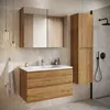 Badplaats Badmöbel Set mit Waschbecken und Unterschrank Produktbild-Vorschau 5