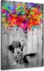 Pop Art Luftballons Minnie Style Wandbild Leinwandbild Produktbild-Vorschau 1