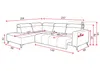 Modernes Ecksofa Velvet mit elektrischer Relaxfunktion | Produktbild-Vorschau 6