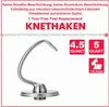 Nerezové hnětací háky pro stojanové mixéry KitchenAid, Náhled obrázku produktu 3