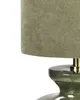BELIANI Tischlampe Grün Keramik 61 cm Stoffschirm Produktbild-Vorschau 7