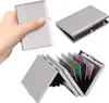 Portabiglietti da visita in acciaio con blocco RFID, Anteprima dell’immagine prodotto 4