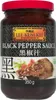 A jar of Lee Kum Kee Black Pepper Sauce is shown against a white background. The label features the brand logo, product name in English and Chinese, and an image of a steak with sauce. Voir les images du produit
