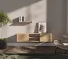 TV Lowboard / Sideboard 140 cm breit Hängeschrank Produktbild-Vorschau 11