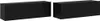 vidaXL TV-kast set, 3 stuks, zwart, eikenlook, houtvezel Productafbeelding-voorbeeld 7