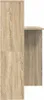 vidaXL Scrivania rovere Sonoma 131,5 x 50 x 106,5 cm Anteprima dell’immagine prodotto 6