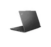 A gray Lenovo ThinkPad laptop is shown from a slightly elevated side angle, with the lid open and angled back. Produktbild-Vorschau