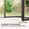 Outsunny Rattan Bistroset, 3 teiliges Gartenmöbel-Set mit 2 Produktbild-Vorschau 8