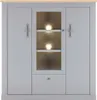 Highboard Chambord - Light Gray Artisan Oak Landhaus ohne Produktbild-Vorschau 2