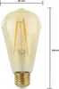Spectrum LED E27 ST64 Edison 2W = 24W Gold 240lm Retro 300° Produktbild-Vorschau 4