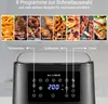 KLAMER Heißluftfritteuse XL 5,5l, Multifunktionale Produktbild-Vorschau 2