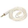 A coiled audio cable with a 3.5mm jack on one end and a 2-pin connector on the other, against a white background. Podgląd zdjęcia produktu