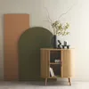 sweeek - Sideboard mit Schiebetüren und Regal, gerillter Produktbild-Vorschau 6