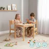 Kinder Tisch und 2 Stühle Set aus Kiefernholz - Spiel- Produktbild-Vorschau 6