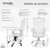 Fauteuil de direction rembourrage ondulé - blanc Voir les images du produit 6