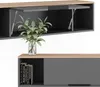 Nástěnná police Vicco Betti Anthracite/Sonoma 120 x 30 cm, Náhled obrázku produktu 6