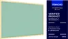 Bacheca in sughero menta (cornice in legno) 90x60 cm Anteprima dell’immagine prodotto 2