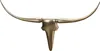 Wohnling Deko Geweih Bull L Aluminium Deisgn Hörner 125 cm Produktbild-Vorschau 1