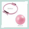 Relaxdays, súprava na pilates, 13-dielna, zahŕňa: kruh, Náhľad obrázku produktu 4