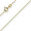 0,8mm Panzerkette Goldkette Collier Halskette aus 333 Gold Produktbild-Vorschau 1