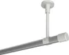 Interdeco Gardinenstange / Vorhangstange Silbergrau / Weiß, Produktbild-Vorschau 1