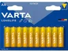 Batéria, AA tužková, 10 ks, bez plastu, VARTA "Longlife" Produktbild-Vorschau