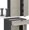 Singleküche Vicco Fame-Line GrauBeige/Anthrazit 140 cm , AP Produktbild-Vorschau 8