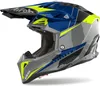 Airoh Aviator 3 Push Motocross Helm, blau, XL (61/62) Produktbild-Vorschau 1