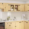 vidaXL Skříň SKI medově hnědá 80 x 32 x 60 cm Masivní Náhled obrázku produktu 2