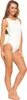 Body Da Donna A Righe Bianco Con Spalline Larghe Classic Anteprima dell’immagine prodotto 5