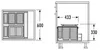 Hailo Abfallsammler 3630601 XX Inset Aufsatz XXL 2x 8,5 + Produktbild-Vorschau 10