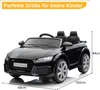 Kinder Elektro Auto Audi TT RS Roadster mit Fernbedienung Produktbild-Vorschau 5